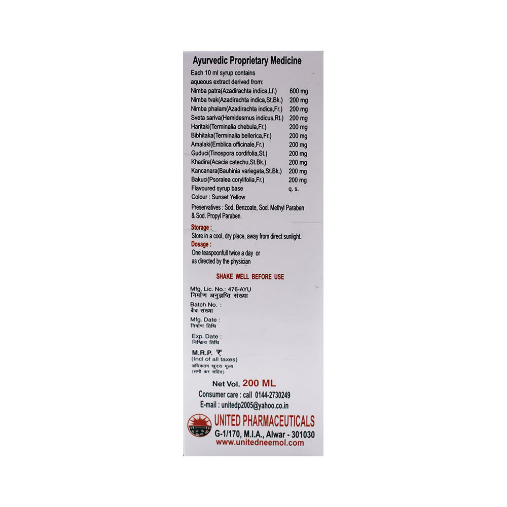 United Neemol Syrup - Image 3