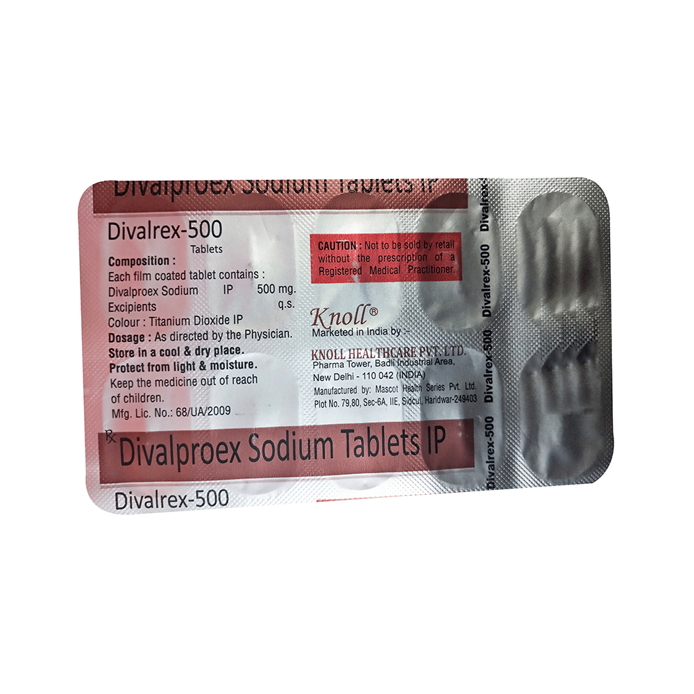 Divalrex 500mg Tablet - Image 1