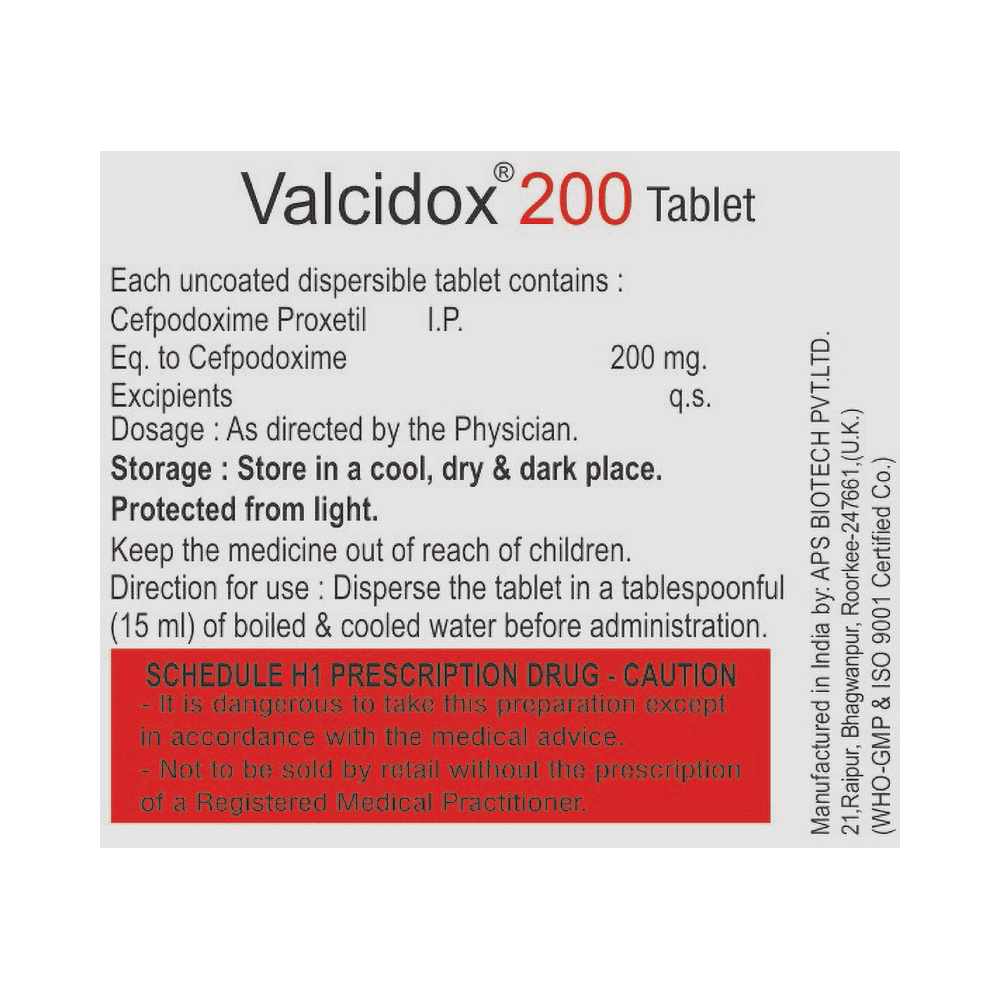 Valcidox-DT 200 Tablet - Image 2