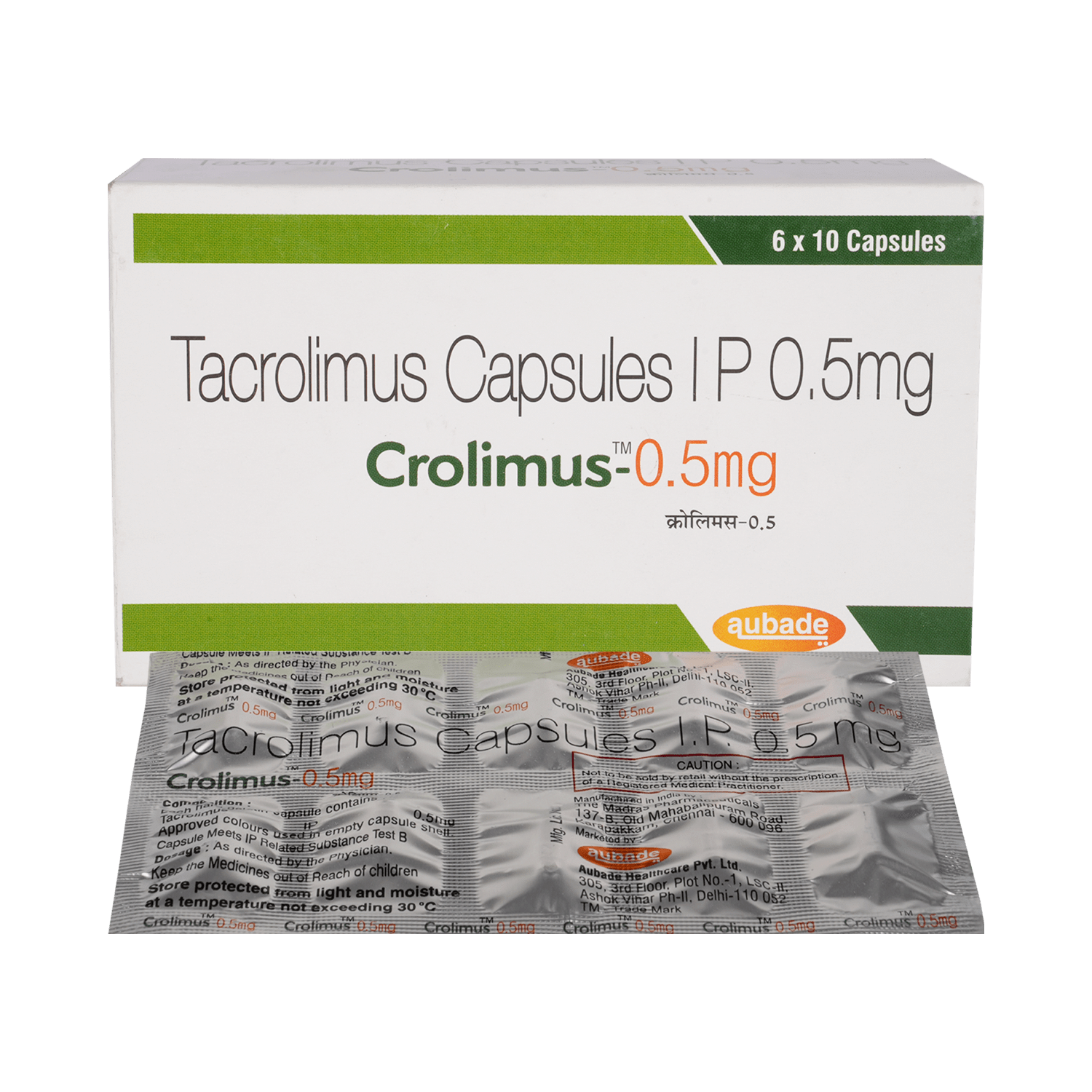 Crolimus 0.5mg Capsule