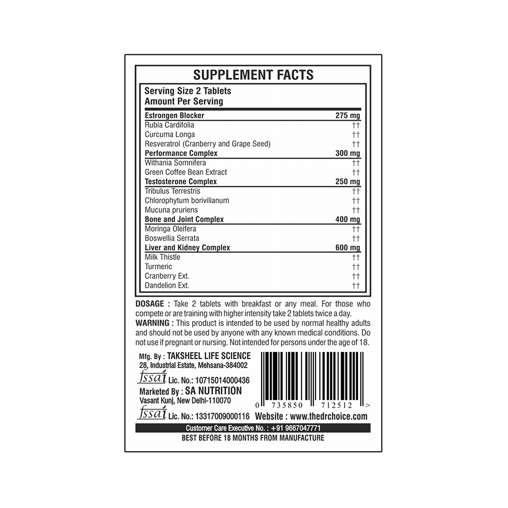 Doctor's Choice PCT Pro Tablet Strawberry Blast - Image 3