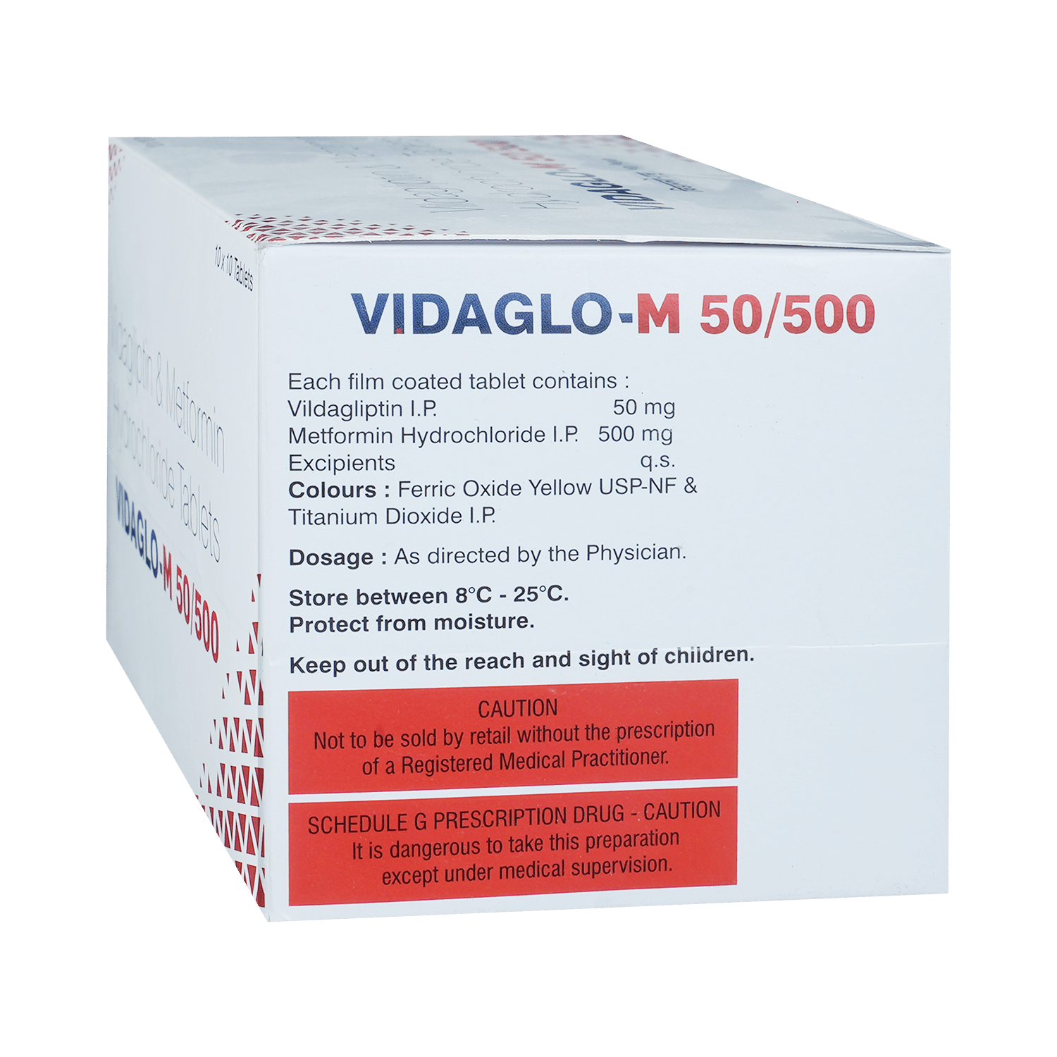 Vidaglo-M 50/500 Tablet - Image 3