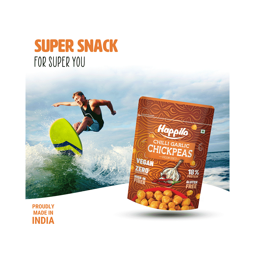Happilo Chilli Garlic Chickpeas - Image 7