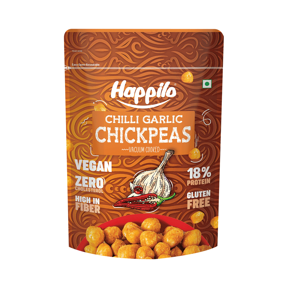 Happilo Chilli Garlic Chickpeas