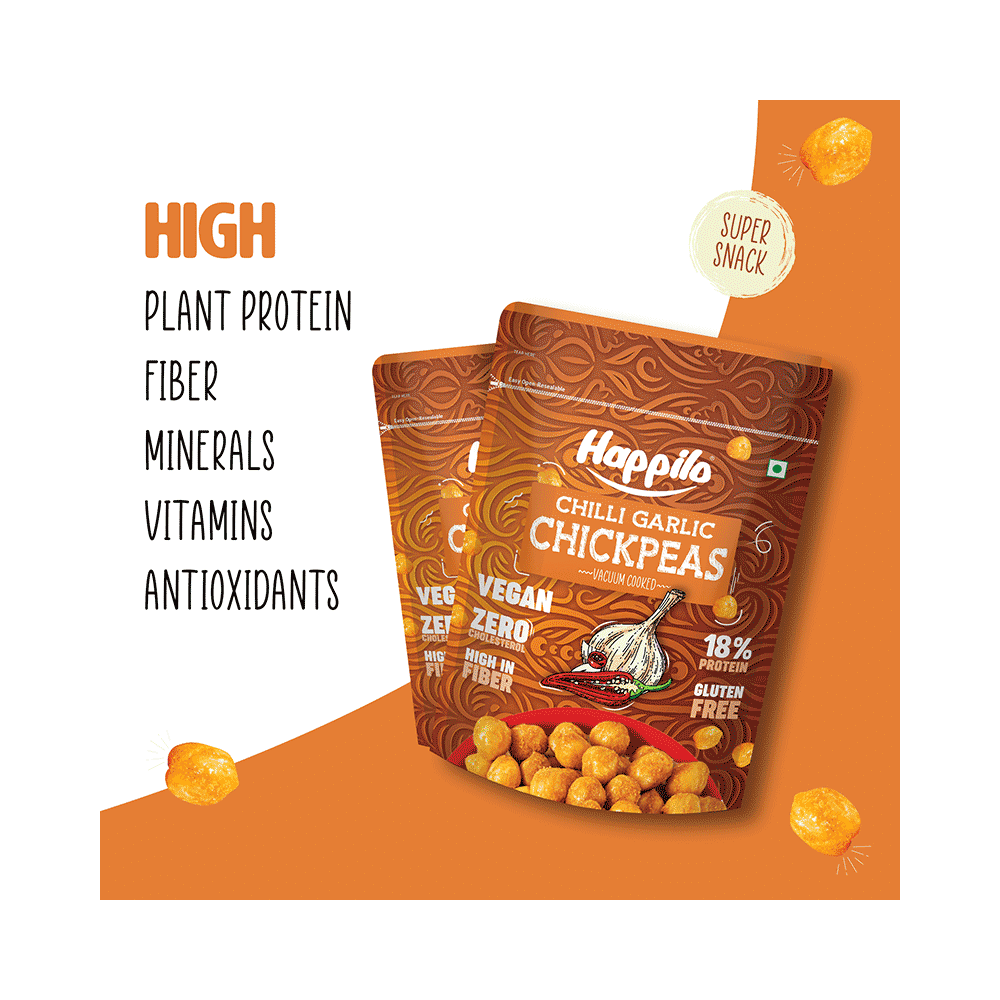 Happilo Chilli Garlic Chickpeas - Image 5