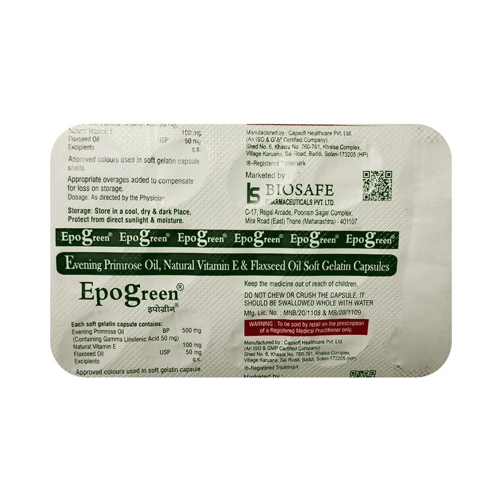 Epogreen Softgel Capsule - Image 3