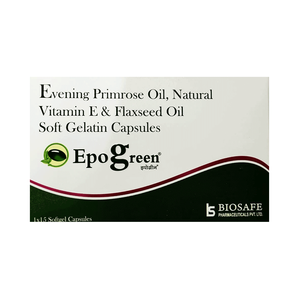 Epogreen Softgel Capsule - Image 1