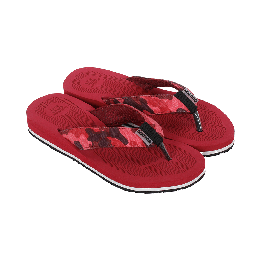 Doctor Extra Soft D 56 House Slipper for Women's Camo Maroon 5 - Image 3