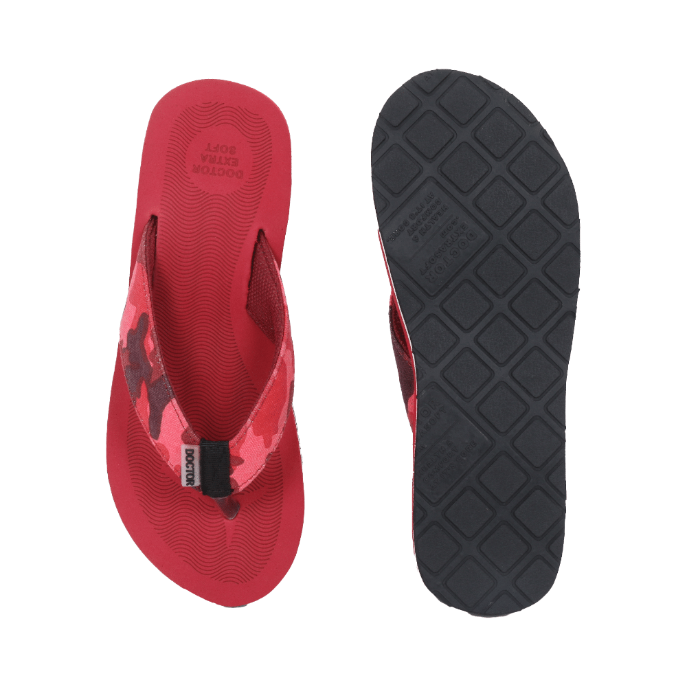 Doctor Extra Soft D 56 House Slipper for Women's Camo Maroon 5 - Image 5