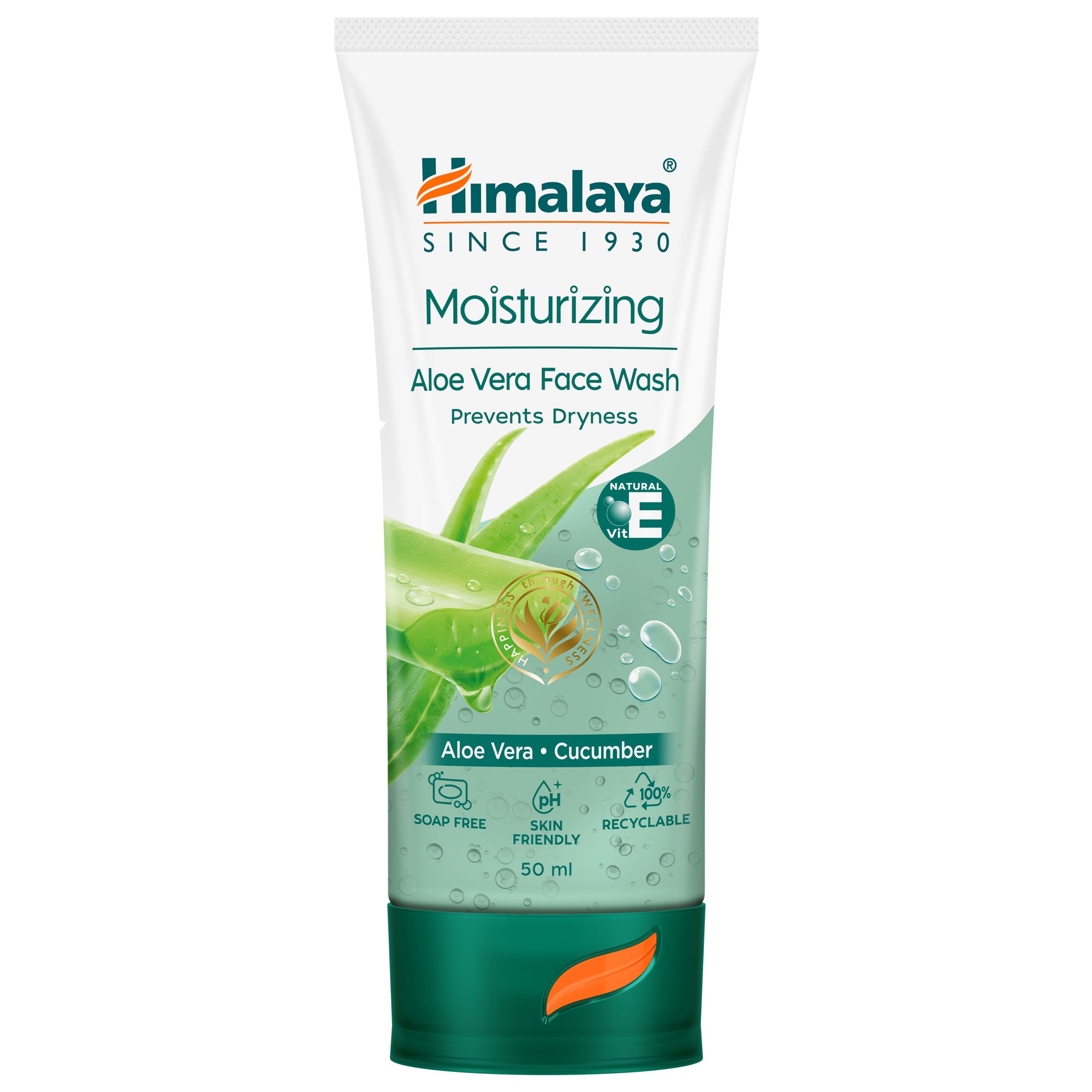 Himalaya Moisturizing Aloe Vera Face Wash - Image 1