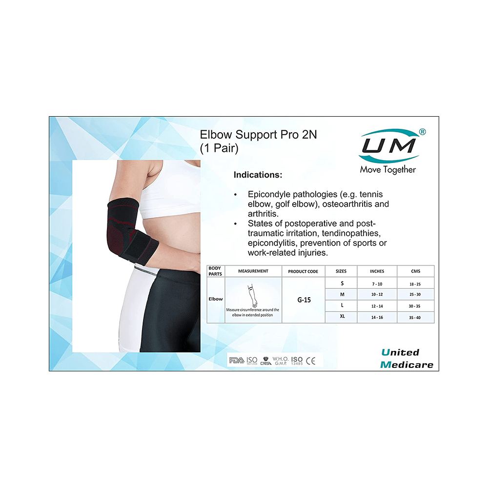 UM Sport Elbow Support Pro Large - Image 3