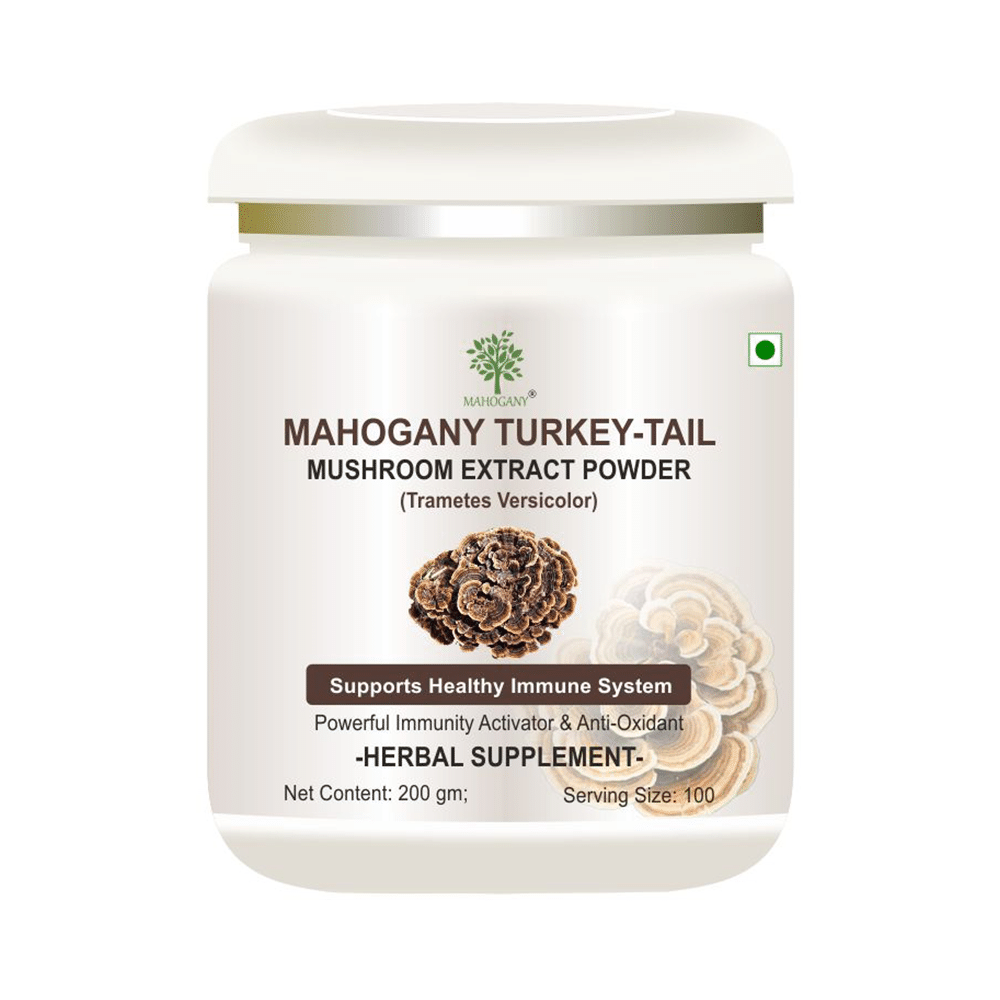 Mahogany Turkey-Tail Mushroom Extract Powder - Image 1