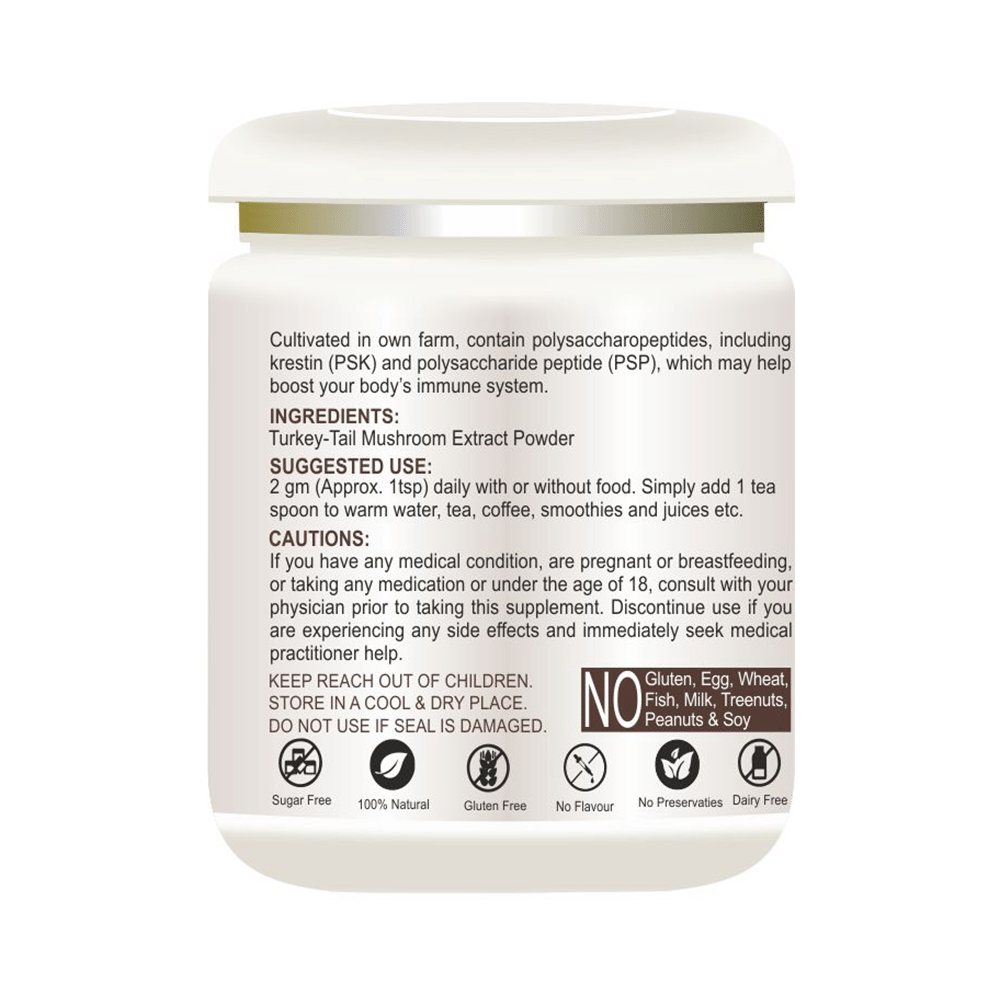 Mahogany Turkey-Tail Mushroom Extract Powder - Image 2