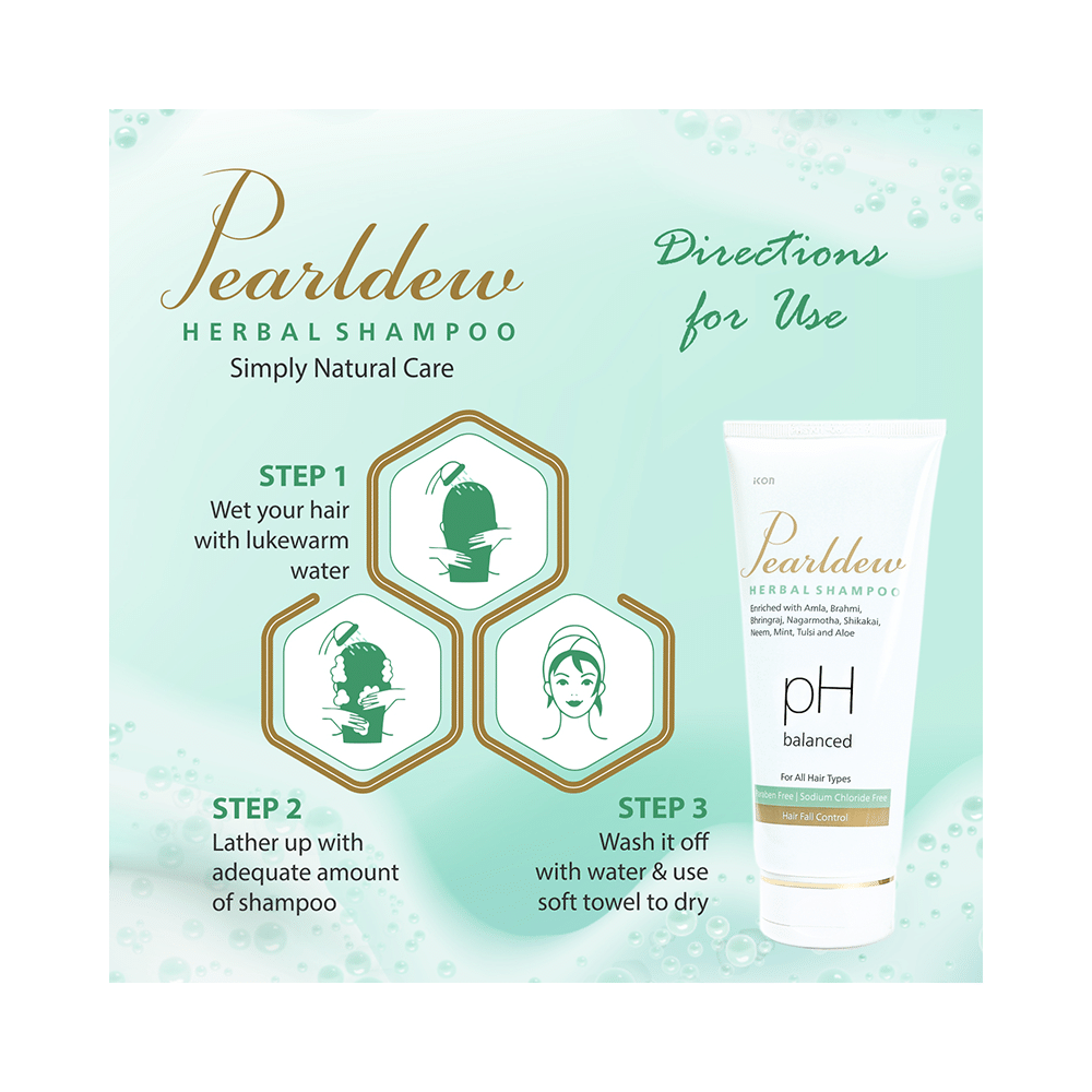 Pearldew Herbal Shampoo (200ml Each) - Image 9