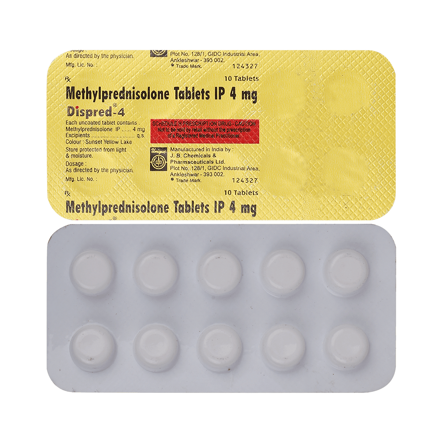 Dispred 4 Tablet DT - Image 1