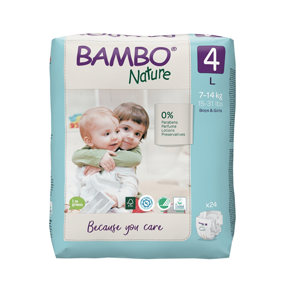 Bambo Nature Taped Diaper Standard Pack Large - Image 1