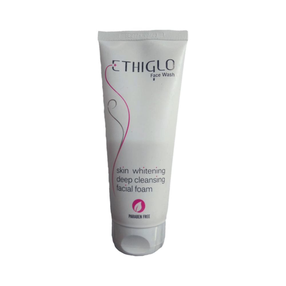 Ethiglo Paraben Free Face Wash | Skin Whitening & Deep Cleansing Facial Foam - Image 1