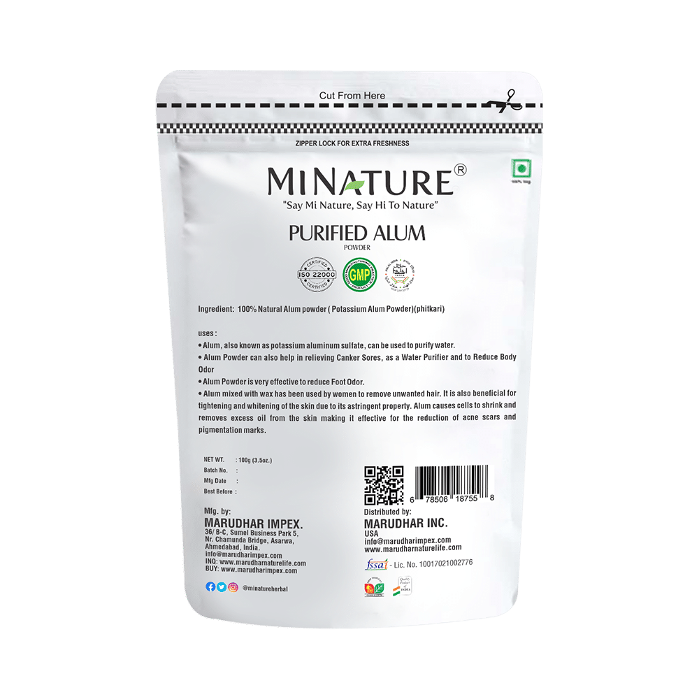 Minature Purified Alum Powder - Image 2