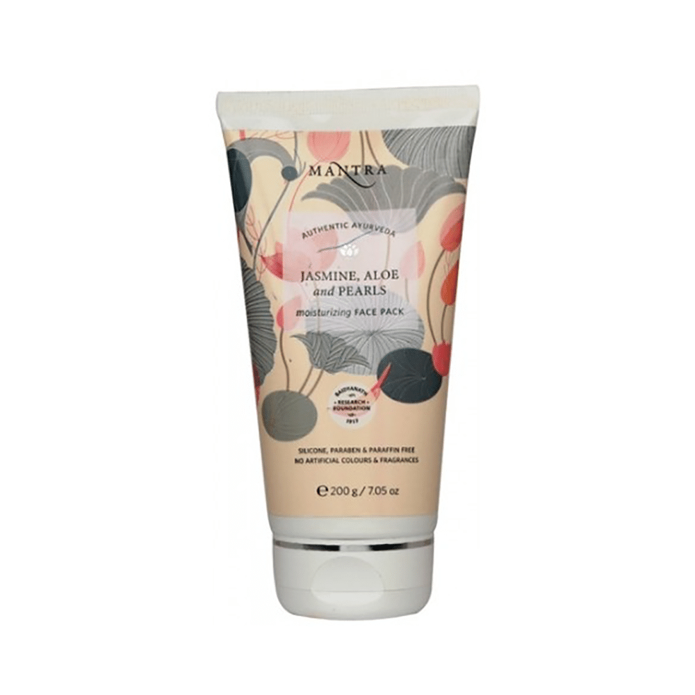 Mantra Jasmine, Aloe and Pearl Moisturizing Face Pack - Image 1