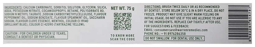 Sensodent K Toothpaste Fast Relief - Image 2