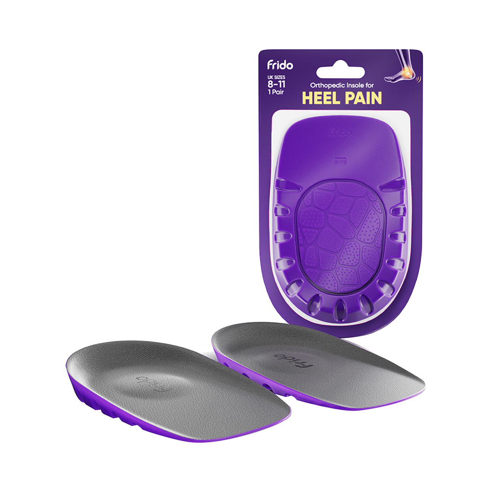 Frido Orthopedic Heel Pads for Heel Pain Relief Large