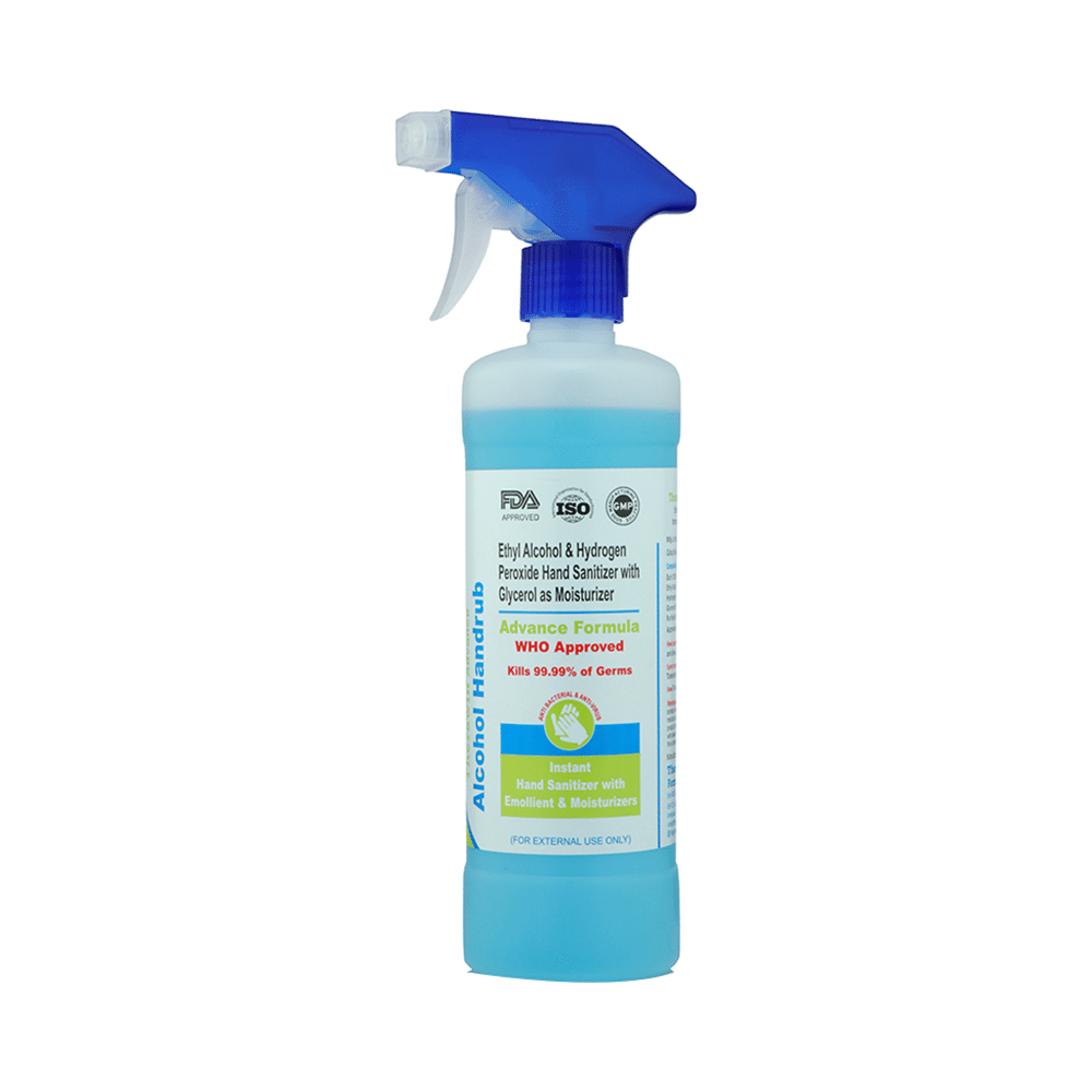 Therawin Advance Alcohol Handrub Spray Bottle (500ml Each) - Image 1