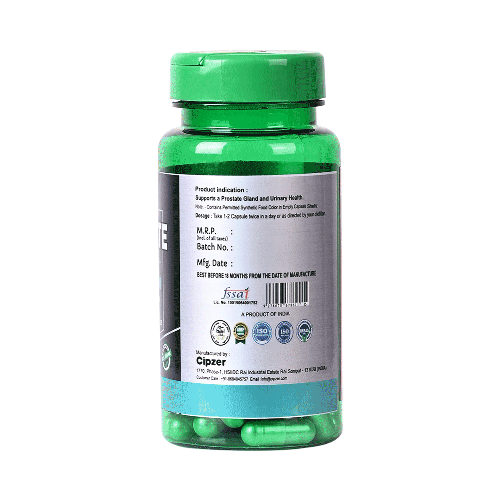 Cipzer Prostate Support Urinary Tract Capsule - Image 3
