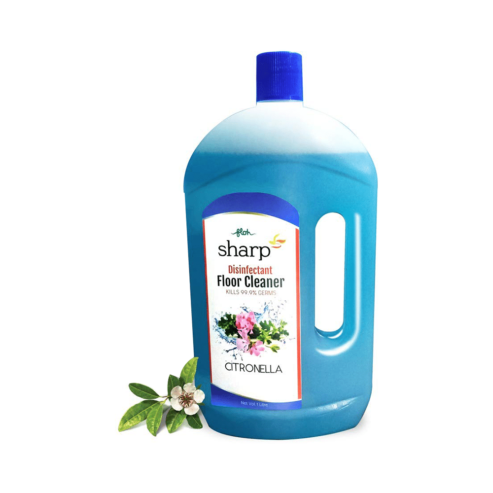 FLOH Sharp Disinfectant Floor Cleaner (1Litre Each) Citronella - Image 1
