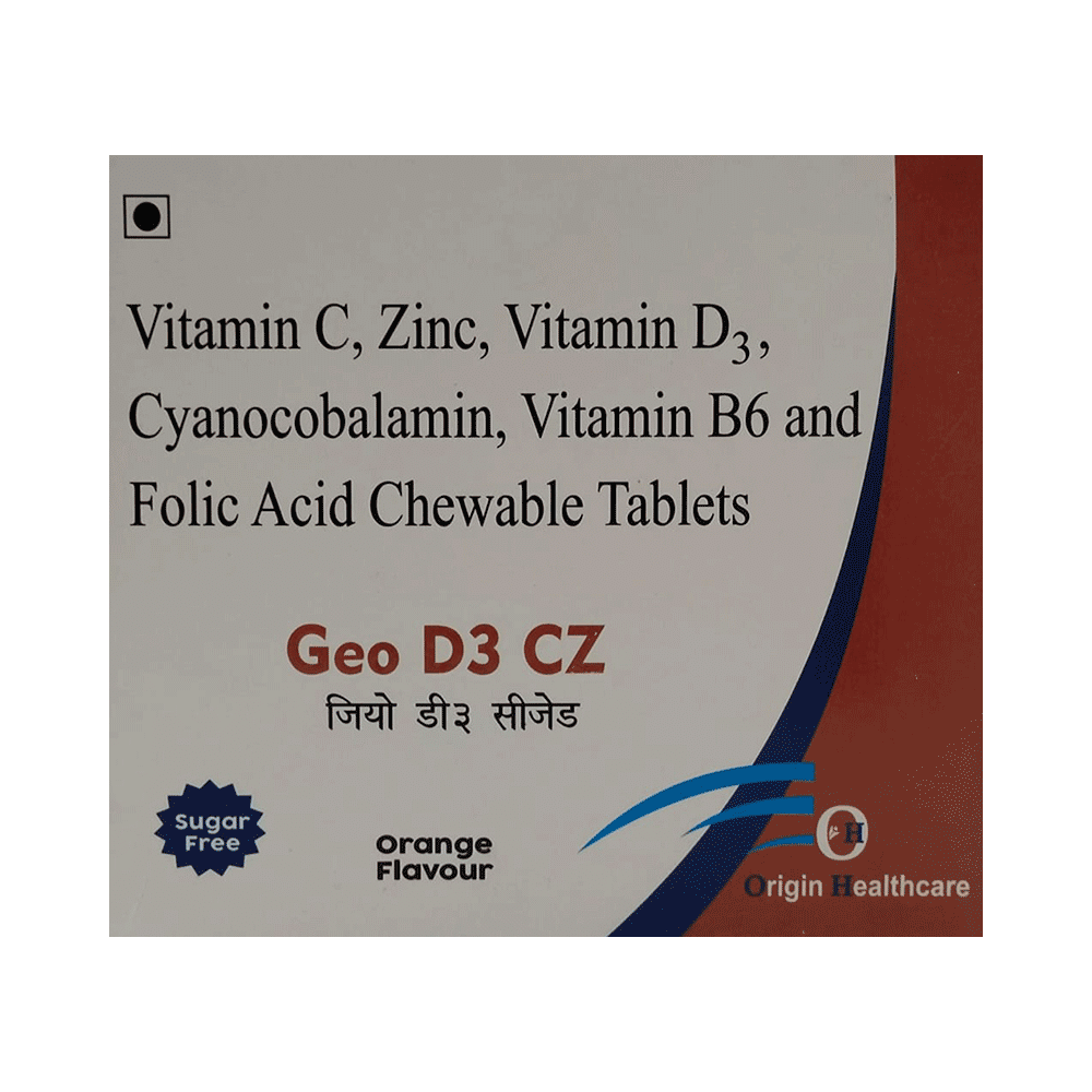 Geo D3 CZ Chewable Tablet - Image 1