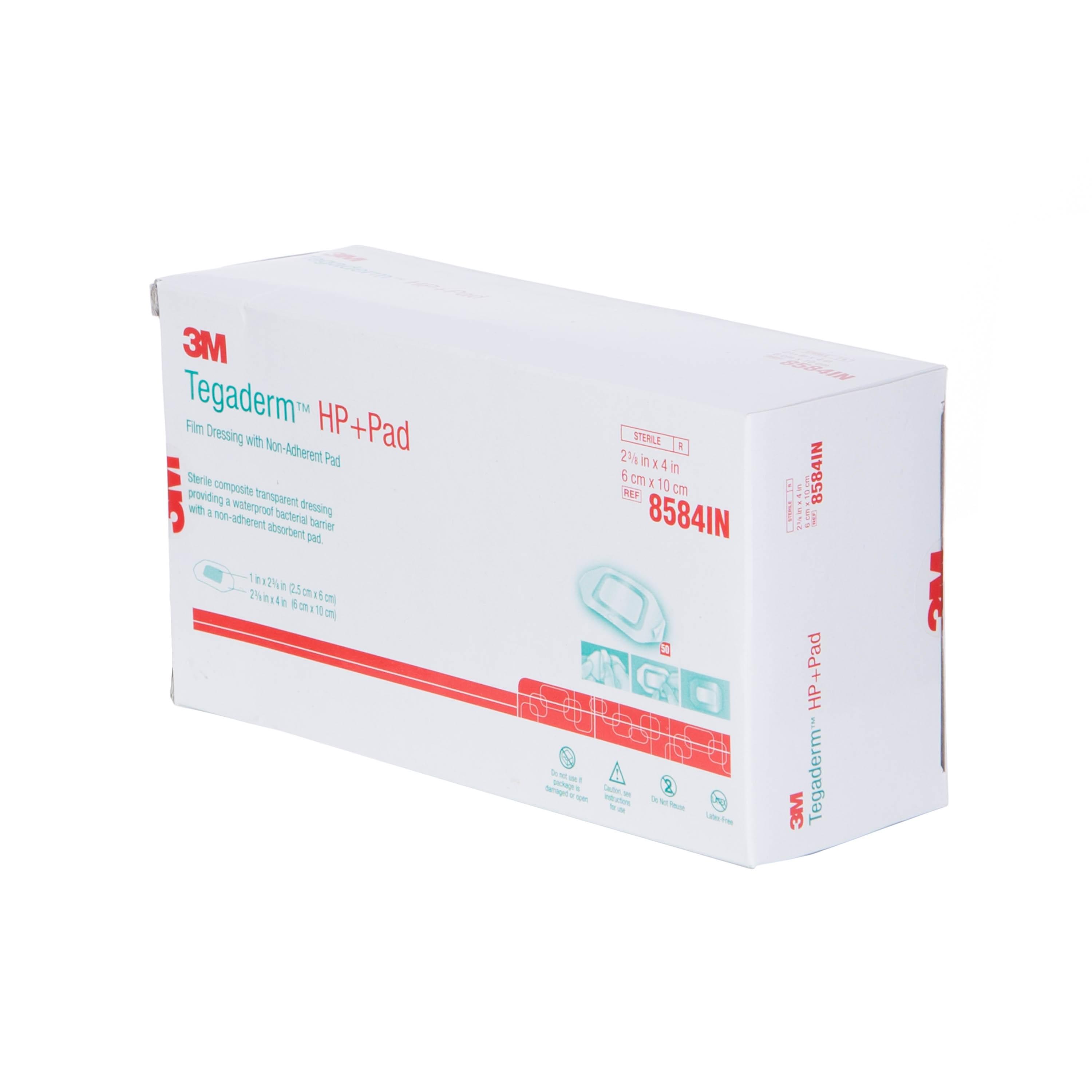 3M Tegaderm HP+ Pad Dressing 8584 6cm x 10cm - Image 1