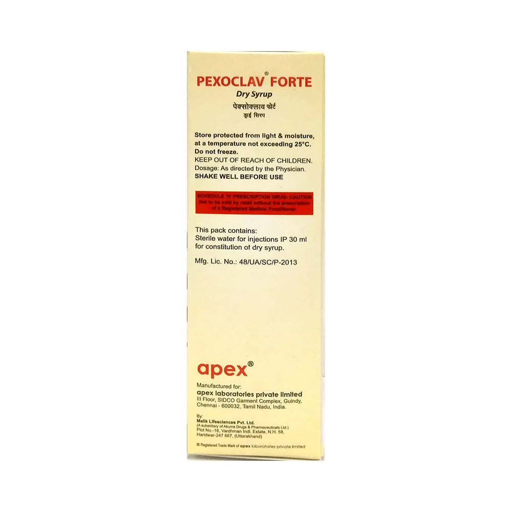 Pexoclav Forte Dry Syrup - Image 3