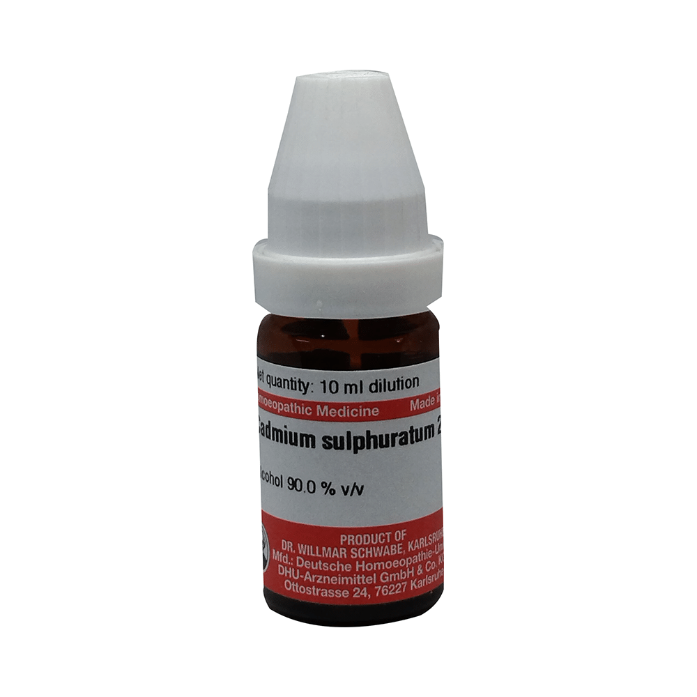 Dr Willmar Schwabe Germany Cadmium Sulphuratum Dilution 200 - Image 1
