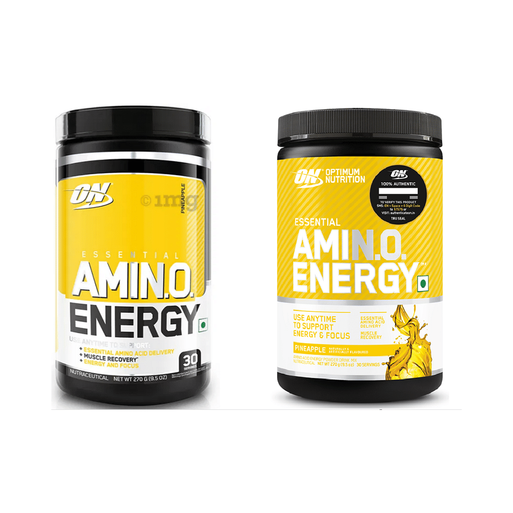 Optimum Nutrition (ON) Essential Amino Acids Energy Powder for Focus & Muscle Recovery | Flavour Pineapple - Image 5