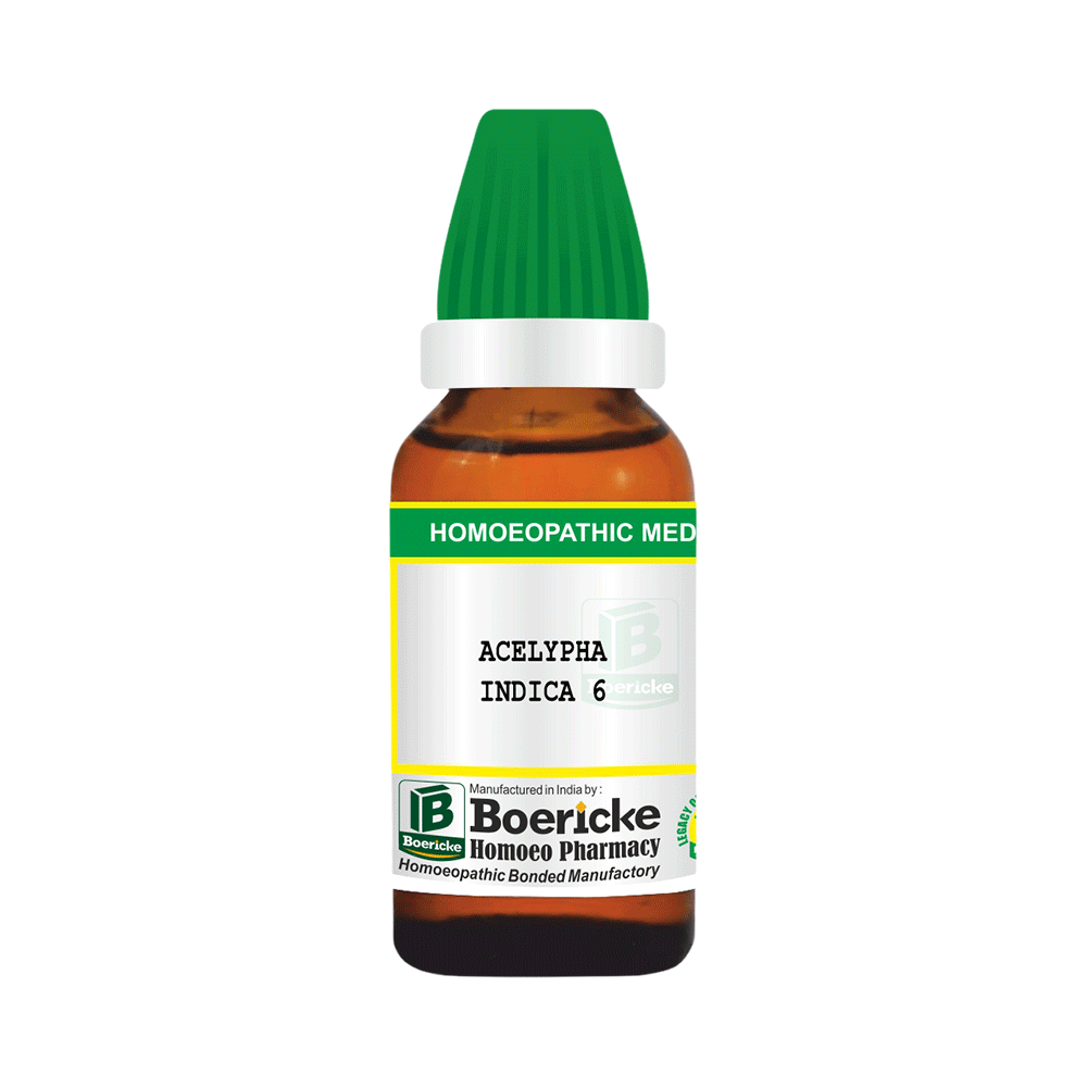 Boericke Acalypha Indica Dilution (30ml Each) 6 - Image 1