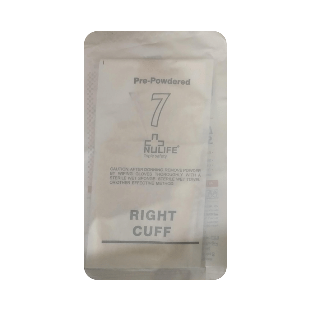 Nulife Triple Safety Latex Surgical Gloves Size 7 - Image 2