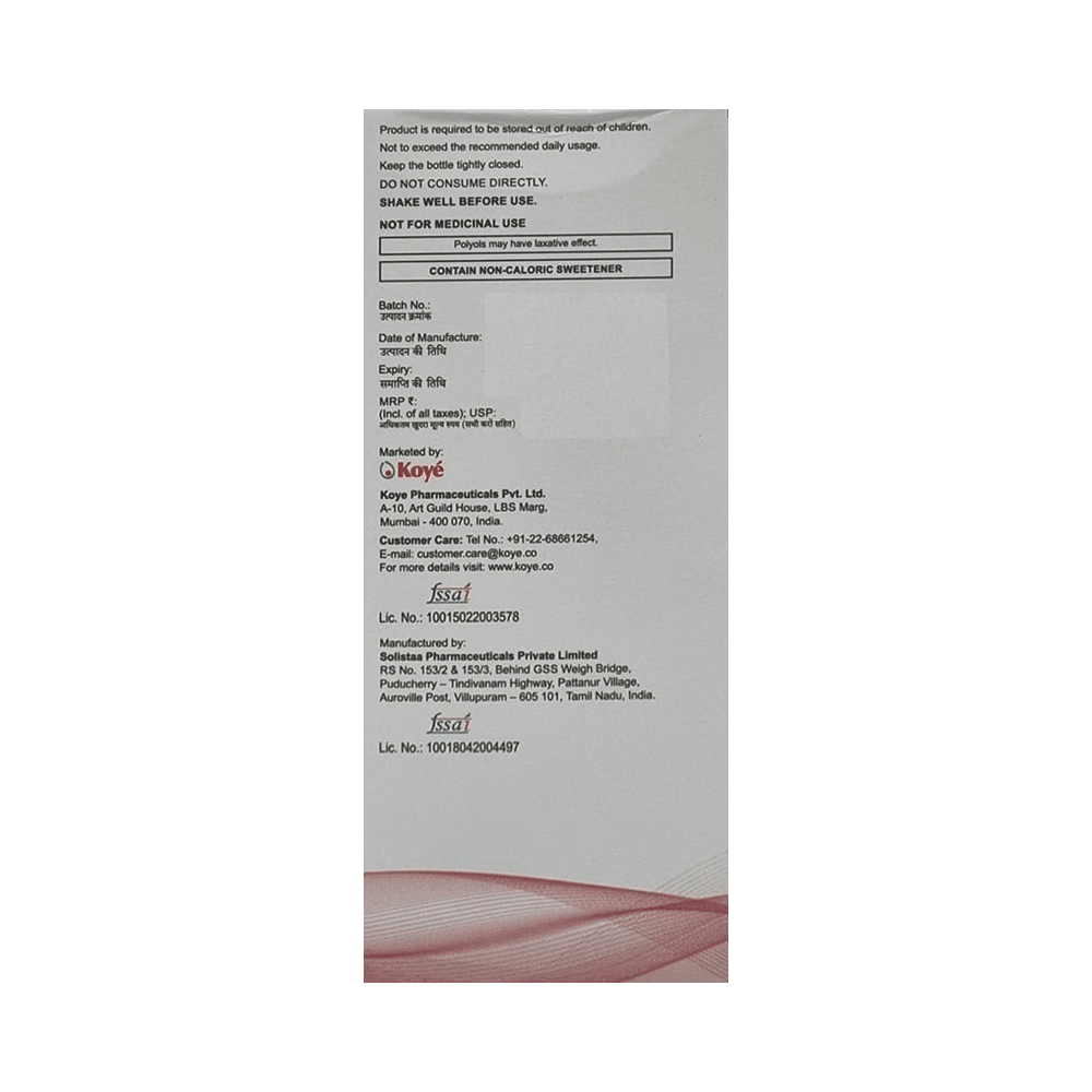 Goeuti Syrup Sugar Free - Image 3