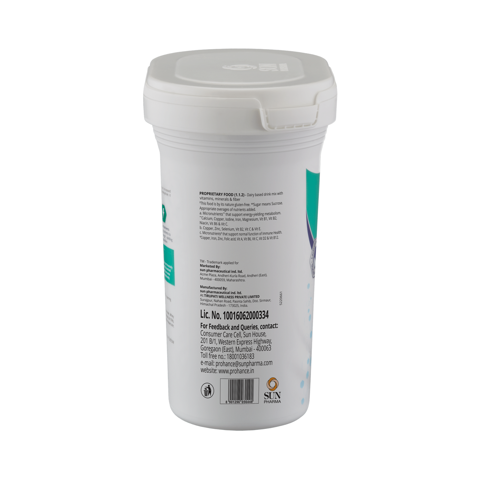 Prohance Activ  Supplement with Antioxidants for Immunity | Gluten Free | Flavour Powder Vanilla - Image 4