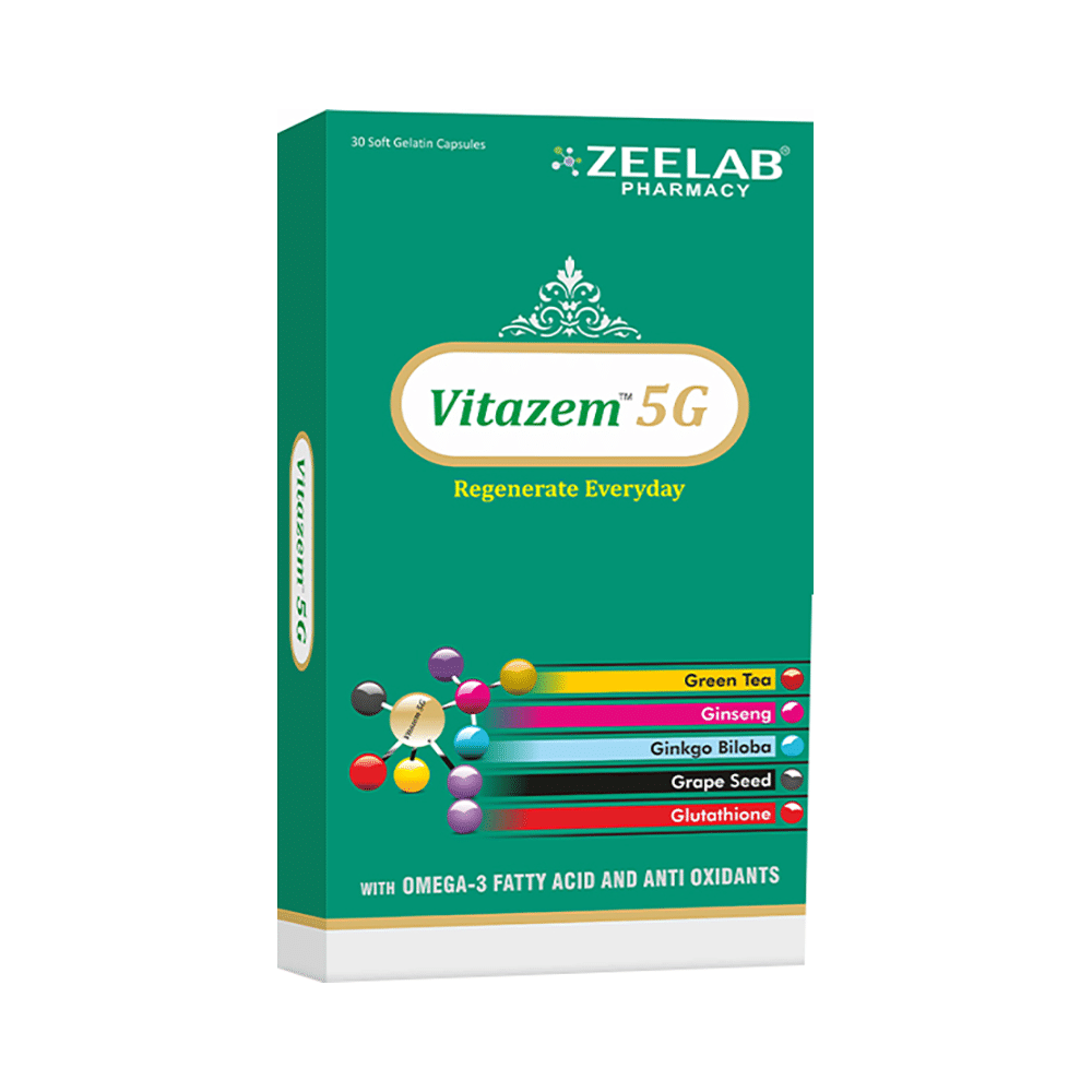 Vitazem 5G Soft Gelatin Capsule - Image 1
