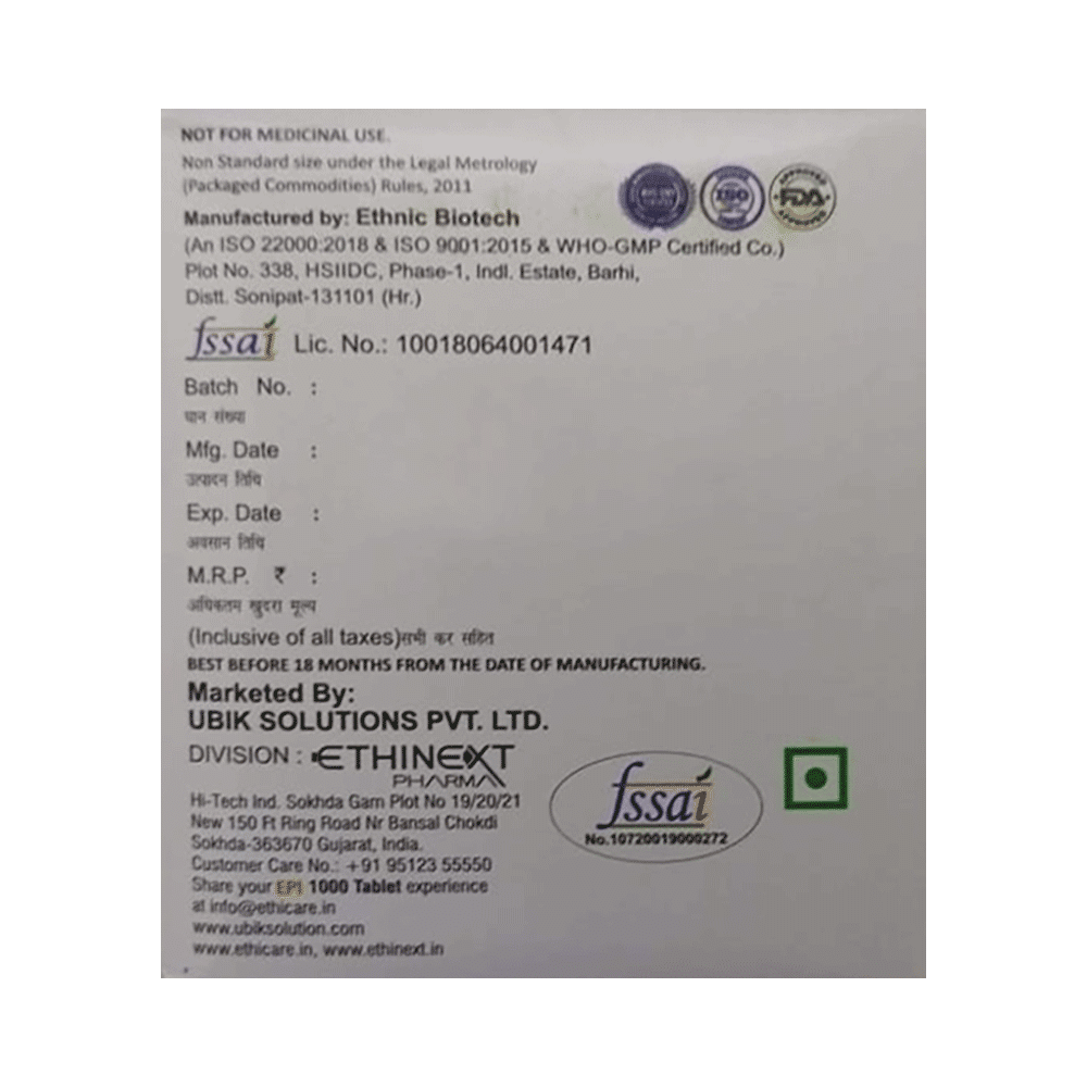 Epi 1000 Tablet - Image 2