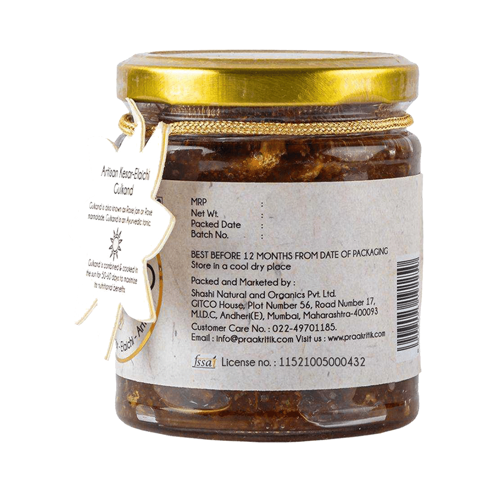 Praakritik Gulkand Natural-Kesar-Elaichi-Artisan - Image 3