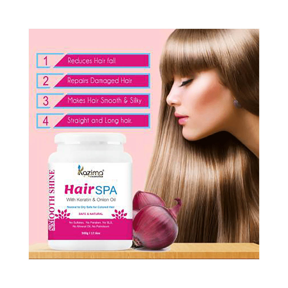 Kazima Cosmetics Hair Spa with Keratin & Onion Oil - Image 4