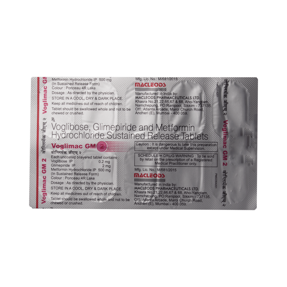 Voglimac GM 2 Tablet SR - Image 5