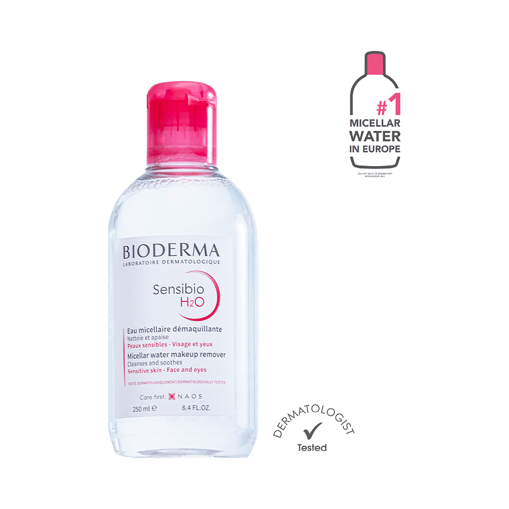 Bioderma Sensibio H2O Make-up Removing Micellar Water & Cleanser | For Sensitive Skin - Image 2