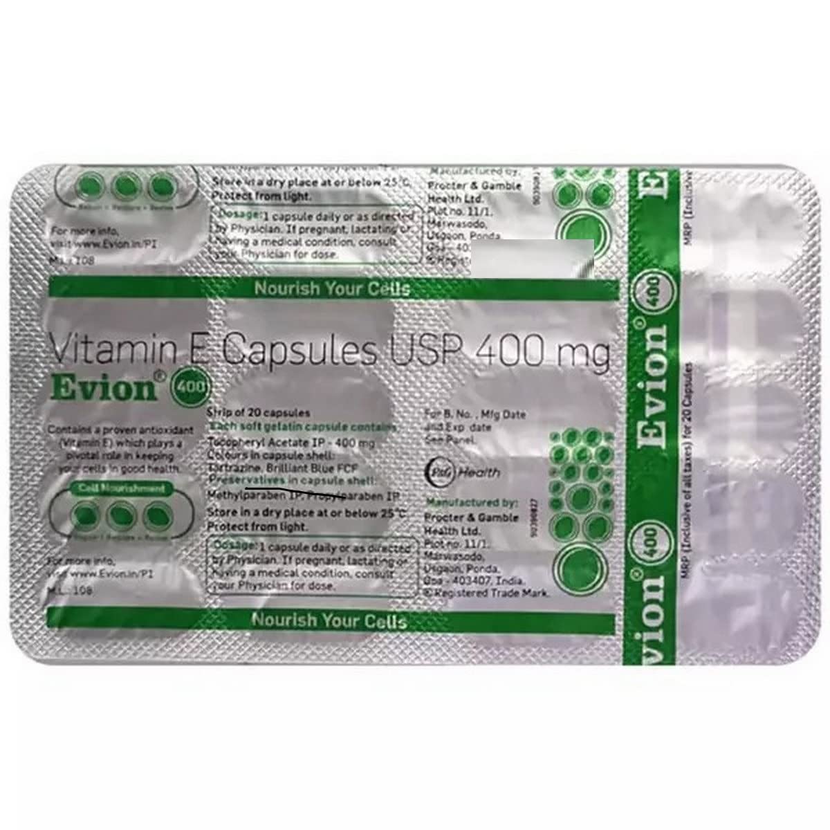 Evion 400 Capsule - Image 1
