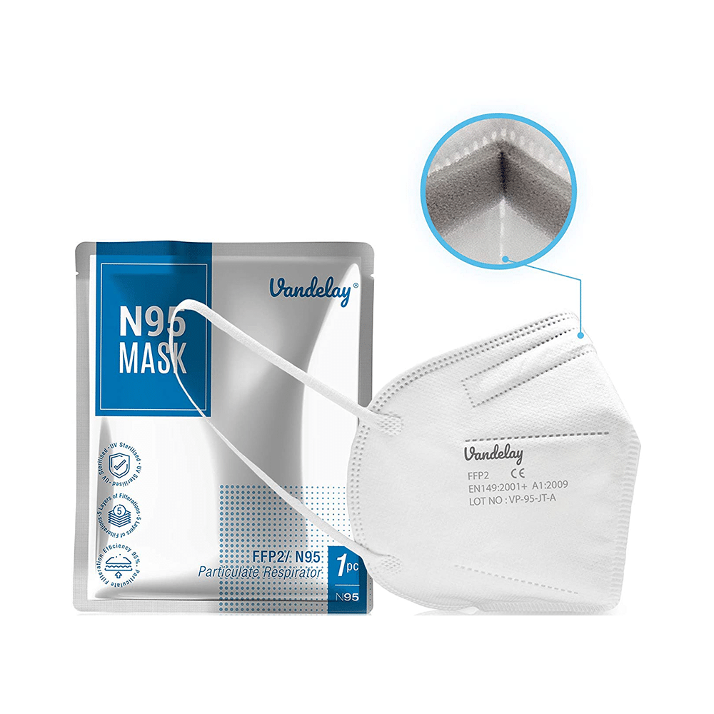 Vandelay N95 Protective Mask White