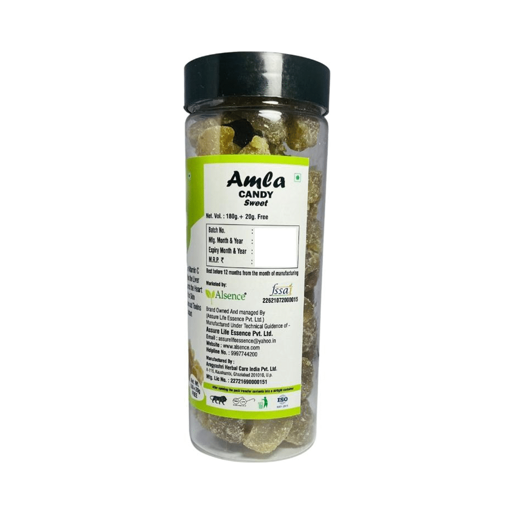 Alsence Combo Pack of Amla Candy Sweet (200gm) and Amla Candy Chatpata (200gm) - Image 3