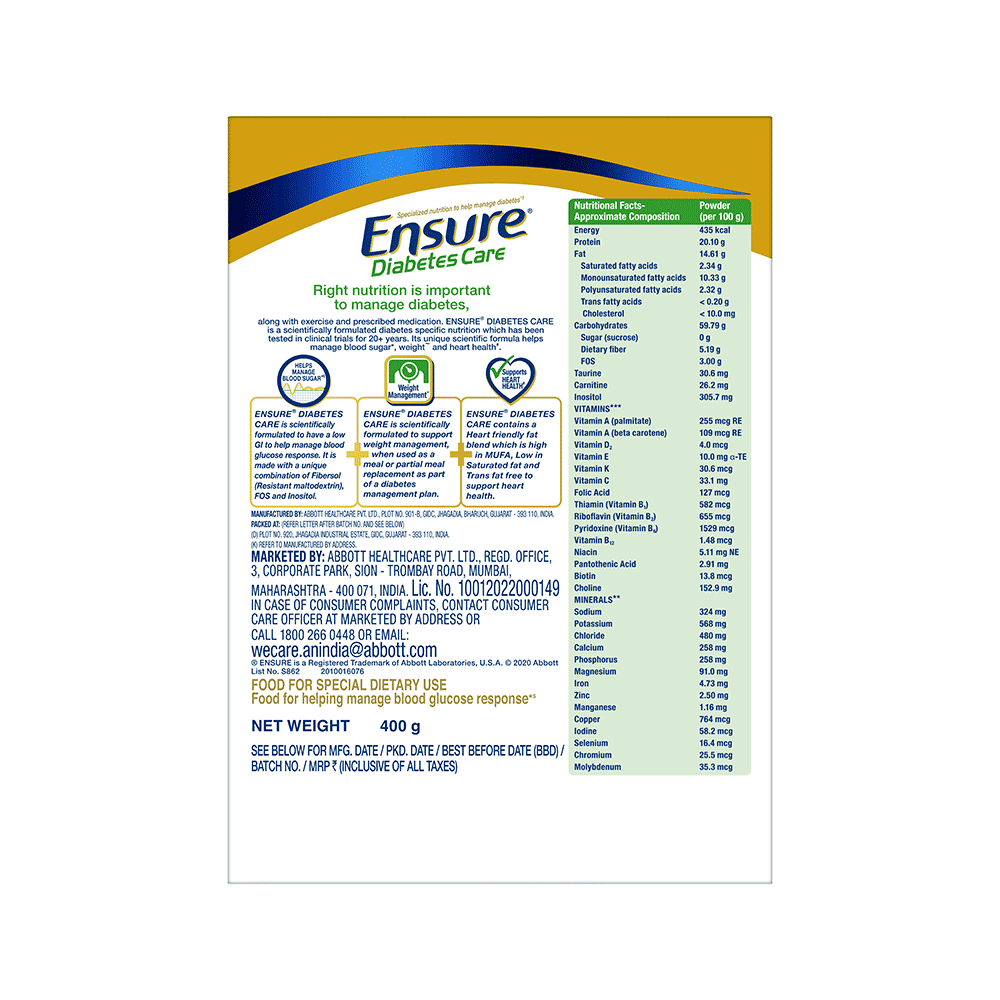 Ensure Diabetes Care Vanilla Delight Powder - Image 2
