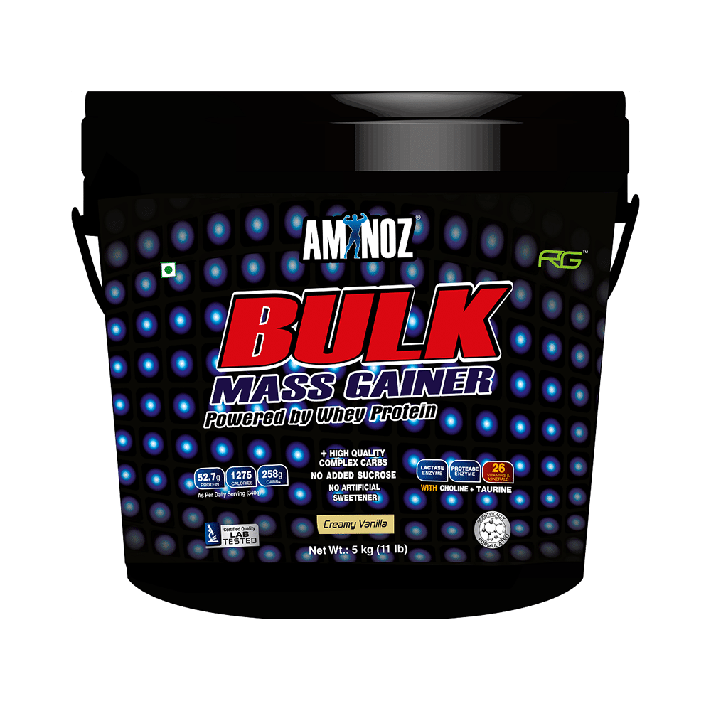 Aminoz Bulk Mass Gainer Creamy Vanilla - Image 1