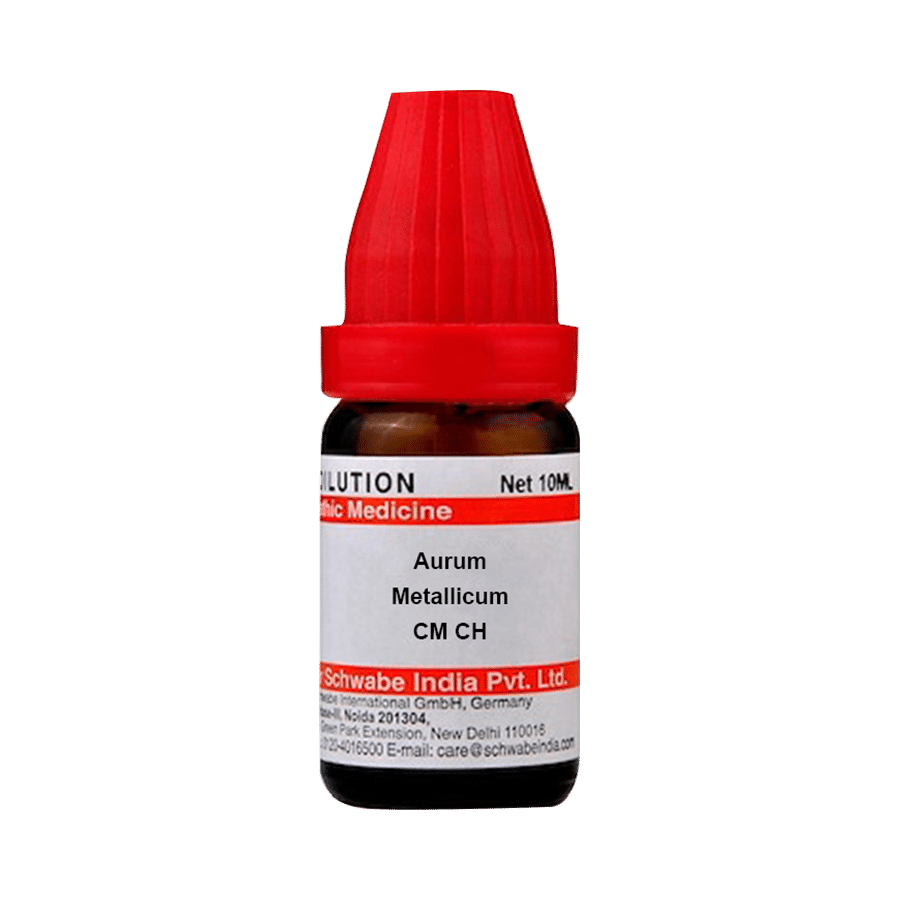 Dr Willmar Schwabe India Aurum Metallicum Dilution CM CH - Image 1