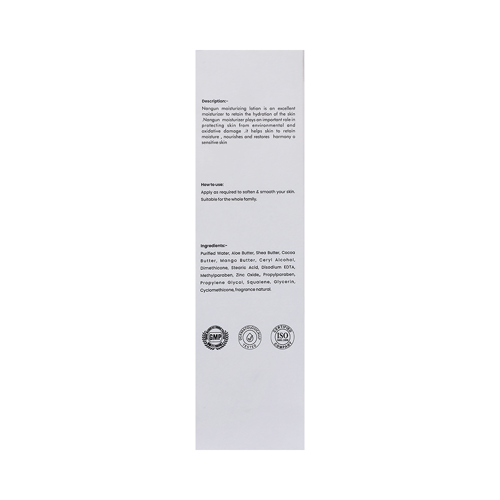 Nangun Moisturizing Lotion with Soft Paraffin & Light Liquid Paraffin | For Soft & Smooth Skin - Image 2